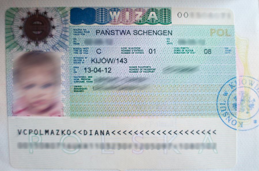 Шенгенская виза для детей